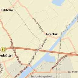 Eddelak Street Map