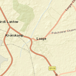 Laage Street Map