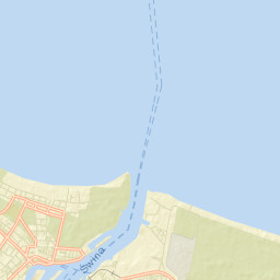 Świnoujście Street Map