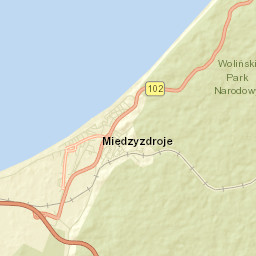 Międzyzdroje Street Map