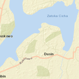 Powiat kamieński Street Map