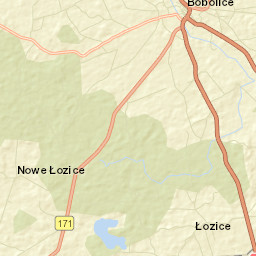 Bobolice Street Map
