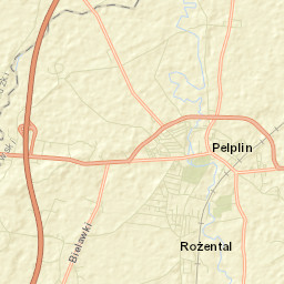 Powiat tczewski Street Map