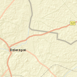 Dzierzgoń Street Map