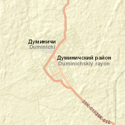 Duminichi Street Map
