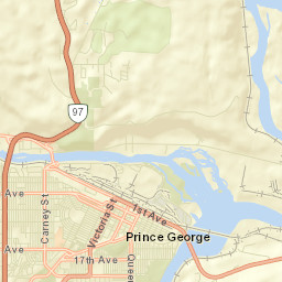 Prince George Street Map