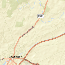 Mayo County Street Map