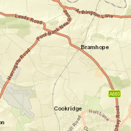 Bramhope Street Map