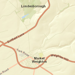 2 Towthorpe Lane, York, East Riding of Yorkshire Street Map