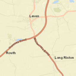 Leven Street Map