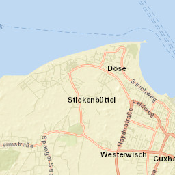 Cuxhaven Street Map