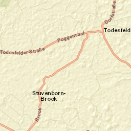 Todesfelde Street Map