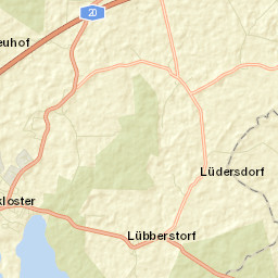 Lüdersdorf Street Map