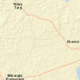 Powiat sztumski Street Map