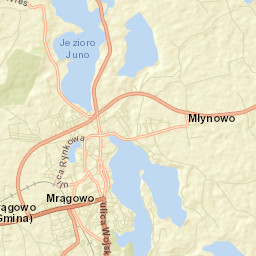 Mrągowo Street Map