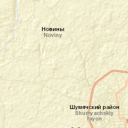 Shumyachi Street Map