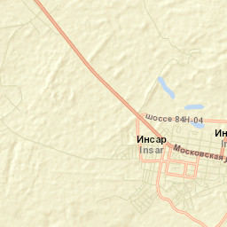 Insar Street Map