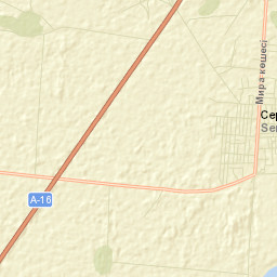 Sergeyevka Street Map