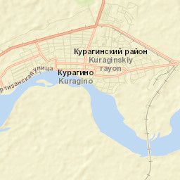 Kuragino Street Map