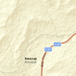 Amazar Street Map
