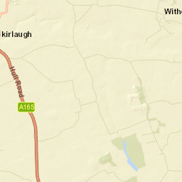 A165, Hull, East Riding of Yorkshire HU11, UK Street Map