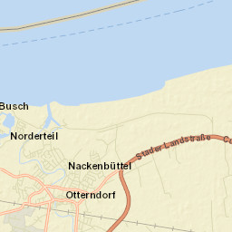 Otterndorf Street Map