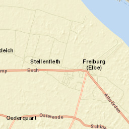 Freiburg Street Map