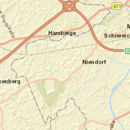 Hamberge Street Map