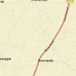 Borrentin Street Map