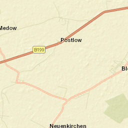 Alt-Sanitz Street Map