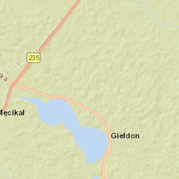 Powiat chojnicki Street Map