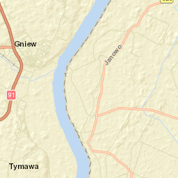 Gniew Street Map