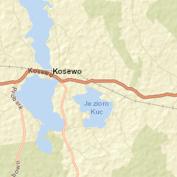 Powiat mrągowski Street Map