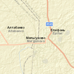 Yepifan’ Street Map