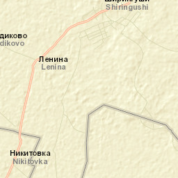 Shiringushi Street Map