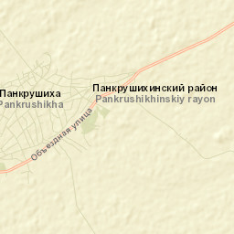 Pankrushikha Street Map