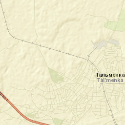 Tal’menka Street Map
