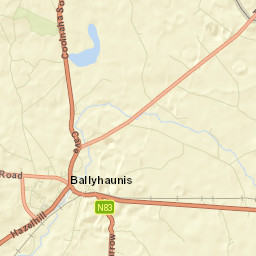 Ballyhaunis Street Map
