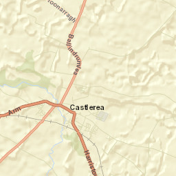 Castlerea Street Map