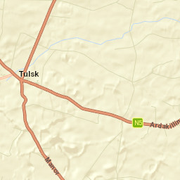 Roscommon Street Map