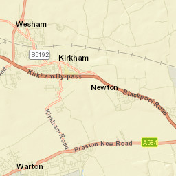 Kirkham Street Map