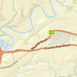 Preston Bypass, Preston, Lancashire PR2 5AS Street Map