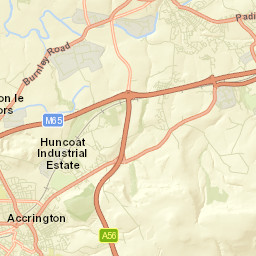 Accrington Street Map