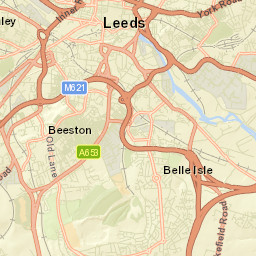 99 The Headrow, Leeds, West Yorkshire Street Map