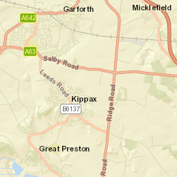 Garforth Street Map