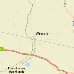 Hull Road, Selby, East Riding of Yorkshire Street Map