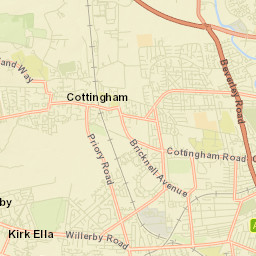 253 Greenwood Avenue, Hull, Kingston upon Street Map