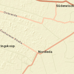 Wanna Street Map