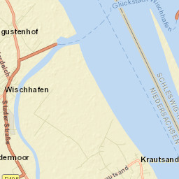 Wischhafen Street Map