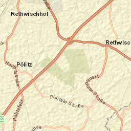 Pölitz Street Map